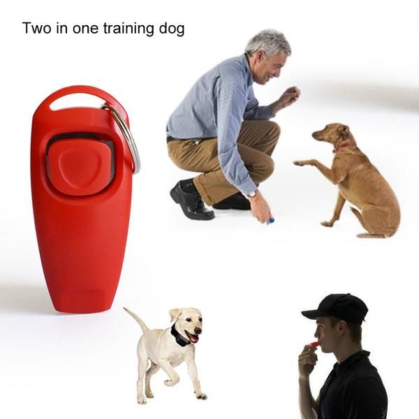 Dog Clicker And Whistle Pet Trainer Dog Training Pet Dogs
