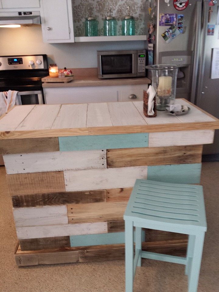 Kitchen Island Table Diy 125 awesome diy pallet furniture ideas | 101 pallet ideas - part 9 Kitchen Island Table Diy 125 awesome diy pallet furniture ideas | 101 pallet ideas - part 9