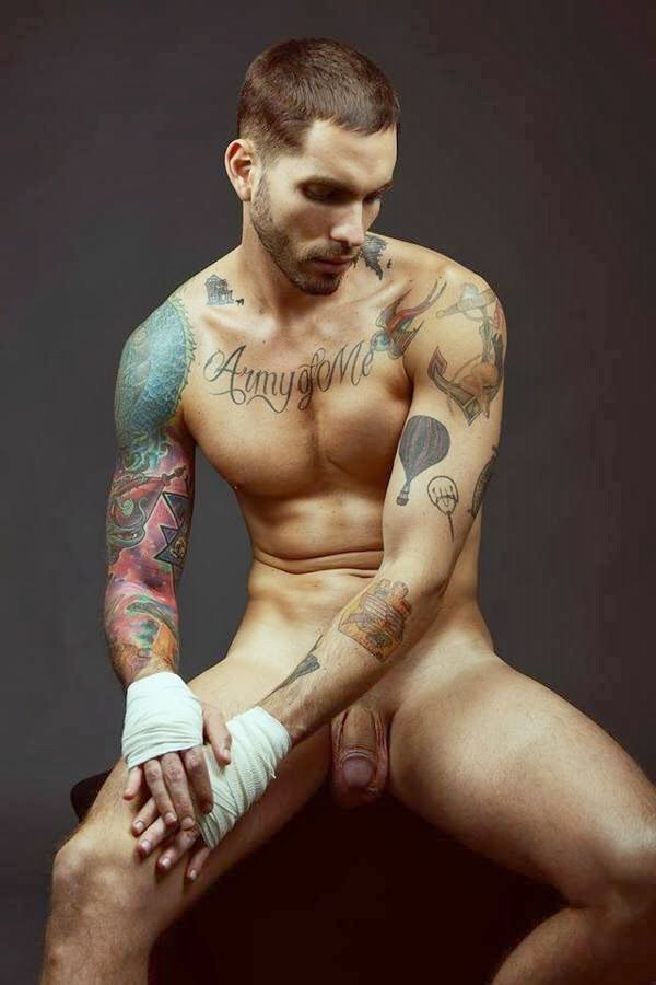 Public gay tattoo nude