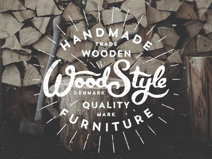 Were Loving The Rustic Look Feel Of This Logo Featured Student Project Woodstyle Furniture Class Design Creating Custom Typography For Your Brand Were Loving The Rustic Look Feel Of This Logo Featured Student Project Woodstyle Furniture Class Design Creating Custom Typography For Your Brand