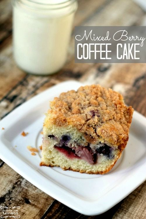 Mixed Berry Coffee Cake Mixed Berry Coffee Cake