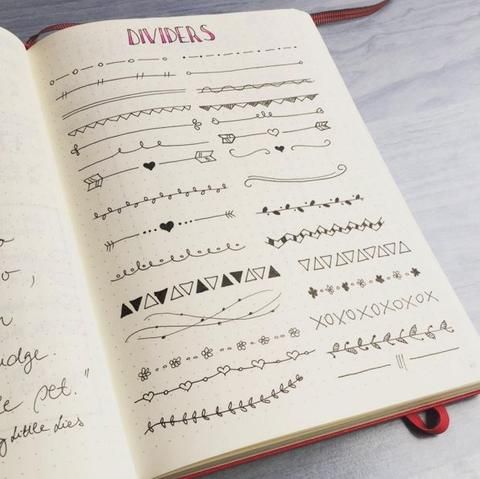 notebook page design