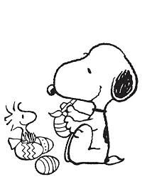 Image result for woodstock and snoopy Snoopy coloring pages Easter