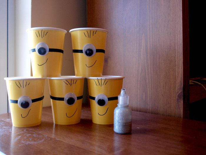 minion party cups tutorial me rebecca autry creations