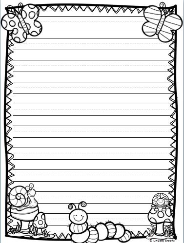 all the writing paper styles you need for holiday and seasonal letter writing paper printable