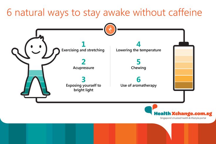 natural ways to stay awake