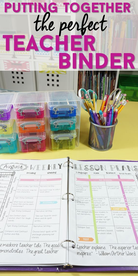 I love my teacher binder! Improve your classroom organization and come read how I put together the perfect teacher planner. Lesson Plan templates, calendars, class forms, and more!