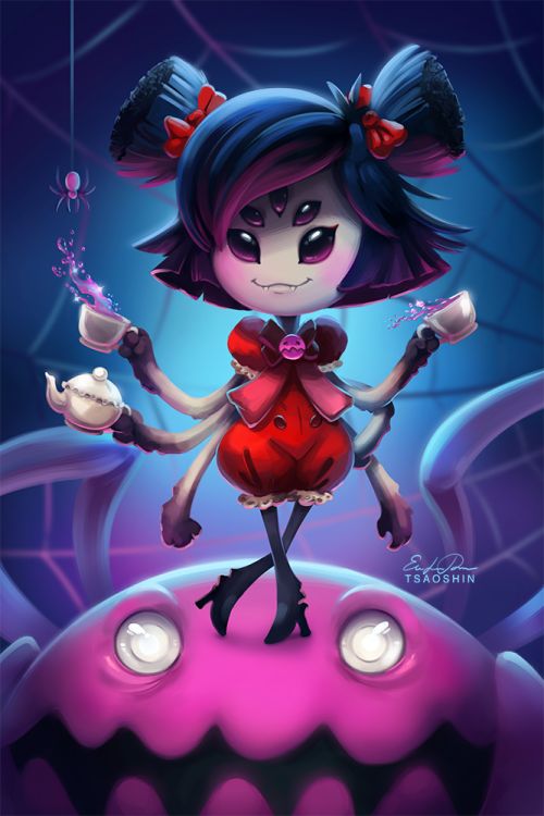 1dc054b2ff7fb2f8bae500880db008a4 to play fan art - Undertale How To Save TSAOSHIN Undertale, Undertale pictures, Muffet undertale