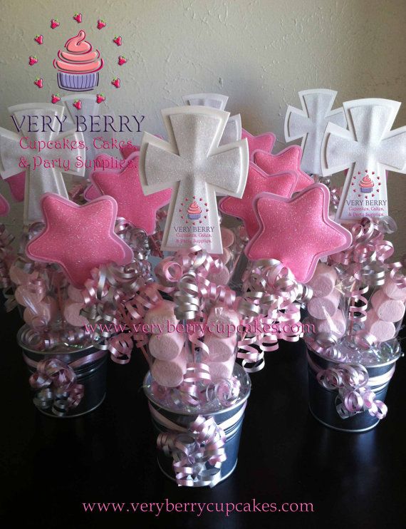 Centerpiece Ideas Baptism : Best girl baptism centerpieces ideas on pinterest