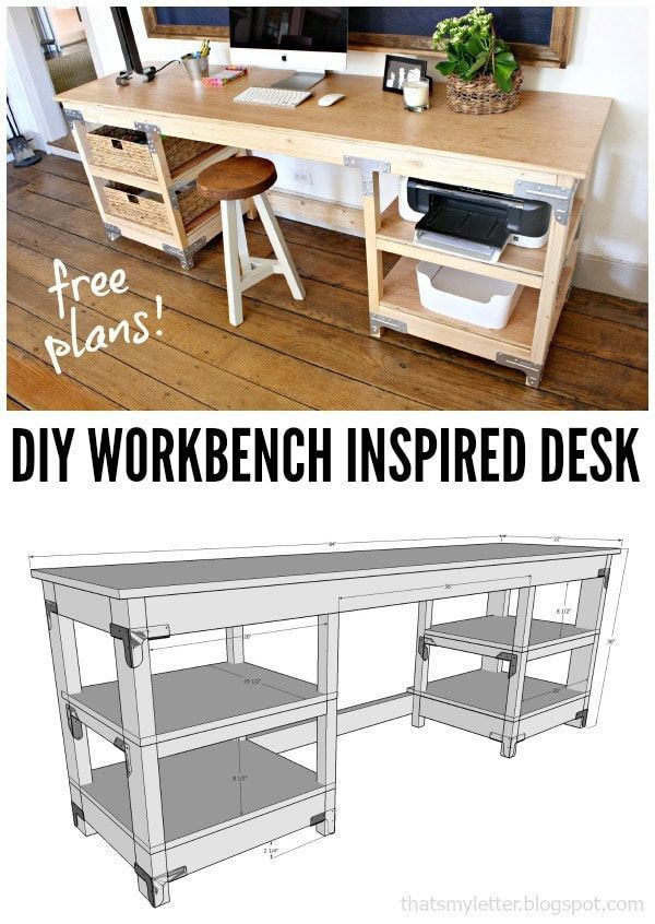 Simple Modern Desk with Plans - Jaime Costiglio