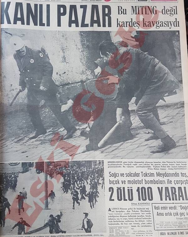 Kanli Pazar 6 Filo Olaylari Ve Tum Gelismeler Eski Gaste Olay Tarih Pazar