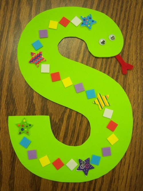 Best 25 Letter S Crafts Ideas On Pinterest Abc S Is For Snake Craft