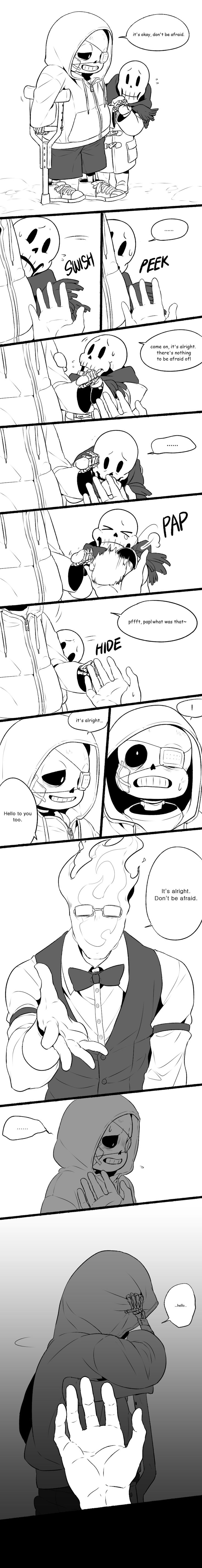 Undertale Sans X Grillby Sansby Comic Undertale Sans X Grillby Sansby Comic