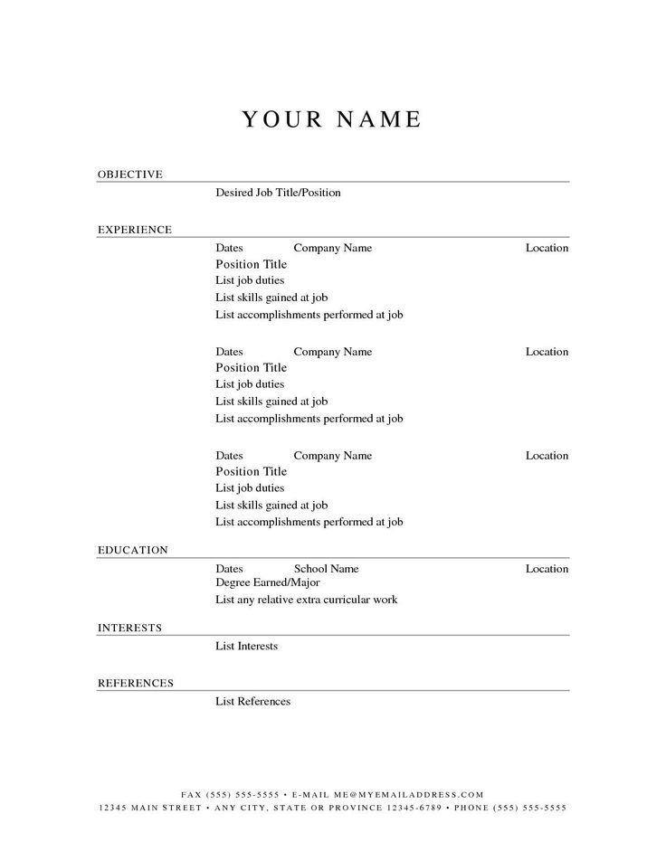 Free Printable Sample Resume Templates - Free Printable Sample Resume Templates we provide as reference to make correct and good quality Resume. Also will give ideas and strategies to develop your own resume. Do you need a strategic resume to get your next leadership role or even a more challenging position? There are so many kinds of F... - http://allresumetemplates.net/799/free-printable-sample-resume-templates/