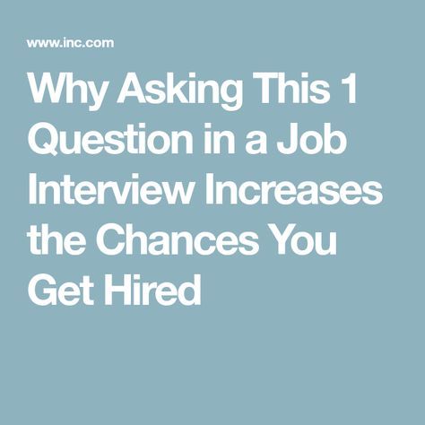 Therefore, the best question to ask in the interview is, "What's the company's biggest threat to success this year, and how will I be able to help overcome it in this role?" By asking this, you're giving the employer the opportunity to articulate how this position (and the person it it!) can offer the biggest impact. They're literally telling you how you can meet and exceed their expectations! Once they answer this question, you'll then have an opportunity to respond and even share some of your