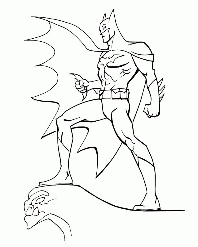 Batman Coloring Book for Kids: Great Coloring Pages For Batman