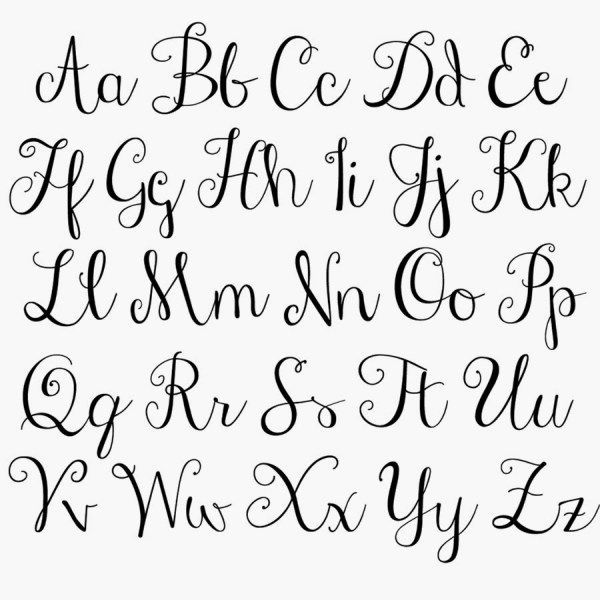 25 unique letter fonts ideas on pinterest handwriting fonts lettering styles for