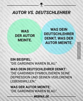 Autor vs. Deutschlehrer | Webfail - Fail Bilder und Fail Videos