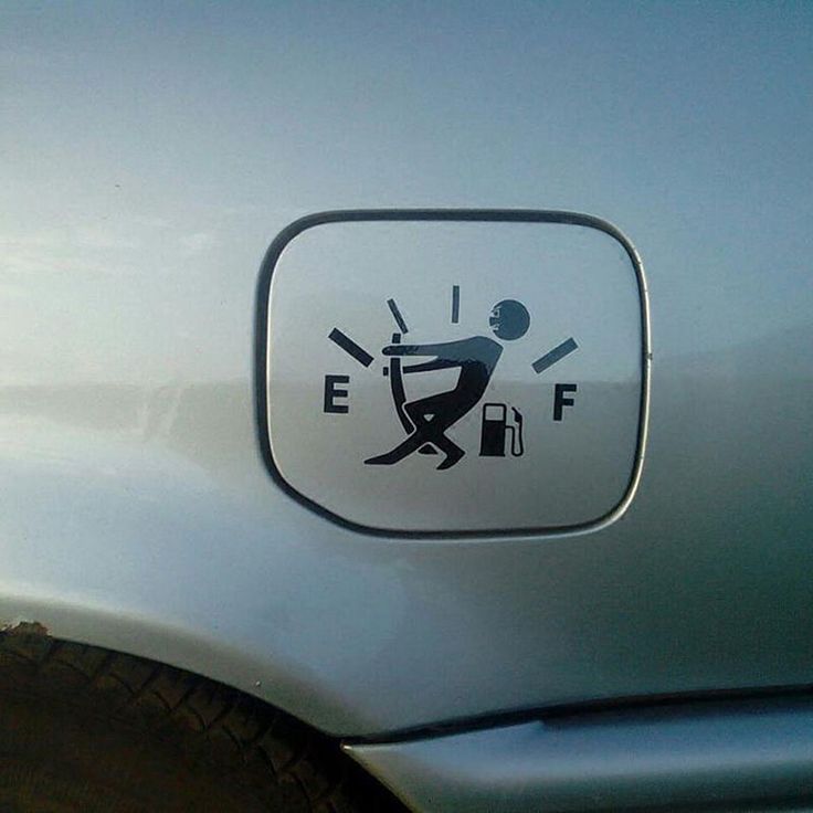 Funny Car Stickers High Gas Consumption Decal Fuel Gage Empty Sticker Waterproof Funny Car Stickers High Gas Consumption Decal Fuel Gage Empty Sticker Waterproof