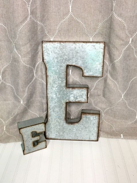 Metal Letters For Wall Decor 19 best large galvanized letters images on pinterest | metal Metal Letters For Wall Decor 19 best large galvanized letters images on pinterest | metal