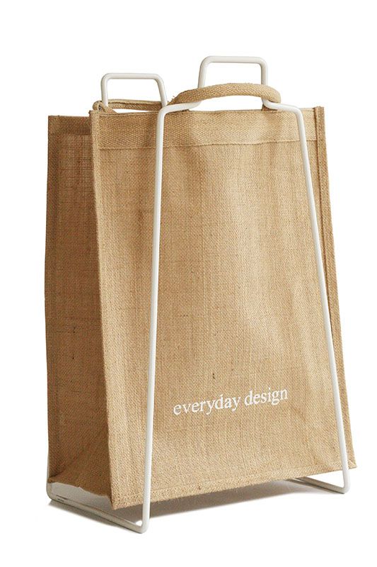 A Helsinki Paper Bag Holder With An Everyday Jute Design By A Helsinki Paper Bag Holder With An Everyday Jute Design By Helena Mattila The