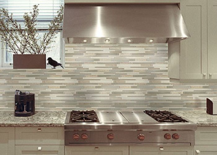 Delightful Mosaic Backsplash Tile Ideas Part - 10: Kitchen Glass Mosaic Tile Backsplash Image Of Watercolours Glass Mosaic Kitchen Tile Backsplash Ideas