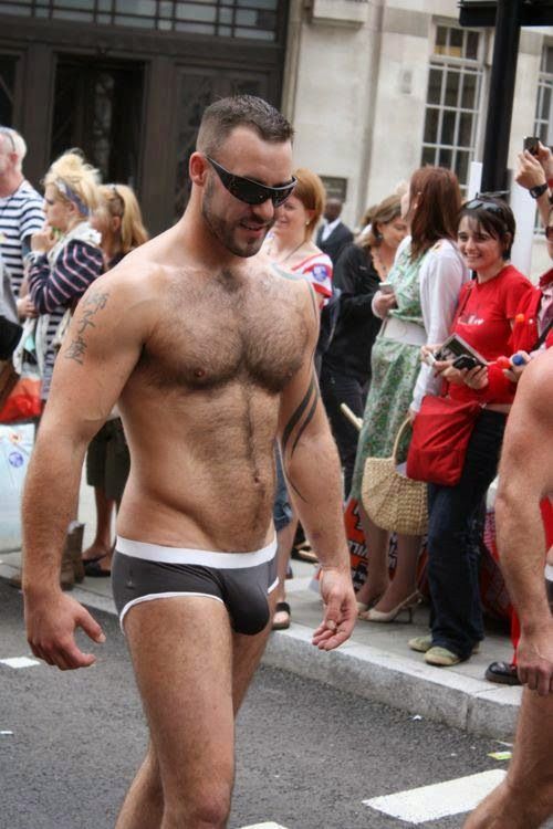 Street gay model huge