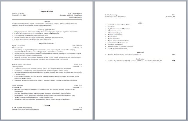 Payroll Administrator Resume Administrative Resume Samples - payroll and benefits administrator sample resume Payroll Administrator Resume Administrative Resume Samples - payroll and benefits administrator sample resume