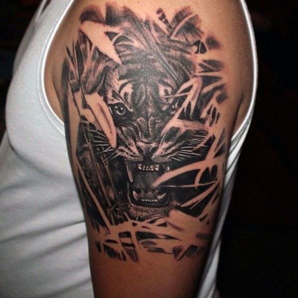 tatuaże męskie tygrys na ramie tattoos pinterest tattoo tatuaże męskie tygrys na ramie tattoos pinterest tattoo