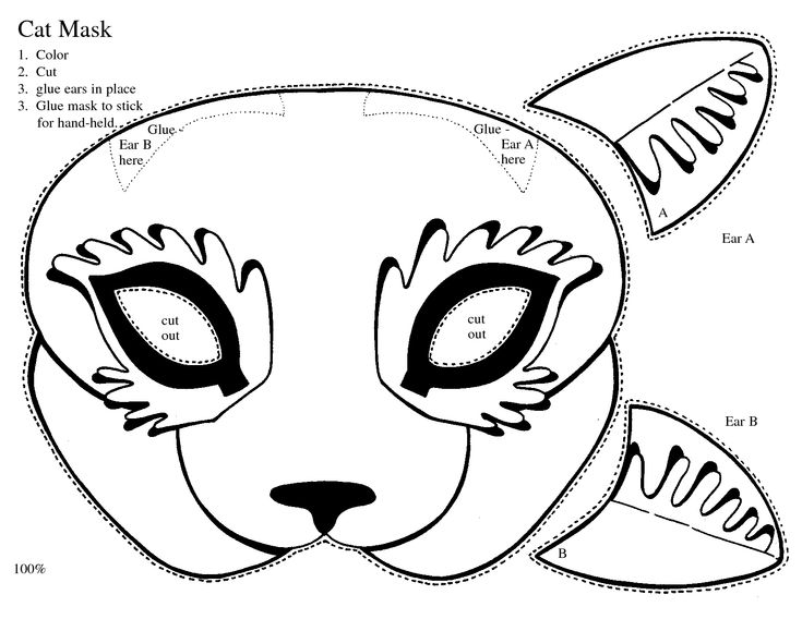 70 best Cat Mask images on Pinterest | Cat mask, Masks and Activities