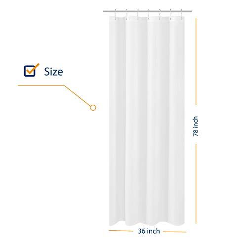 Sfoothome Fabric Shower Curtain Waterproof And Mildew Free Bath