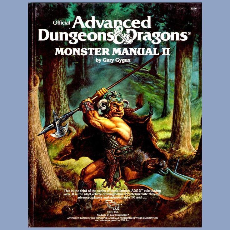 ADD Advanced Dungeons And Dragons Monster Manual II 2 TSR 2016 1983 ADD Advanced Dungeons And Dragons Monster Manual II 2 TSR 2016 1983