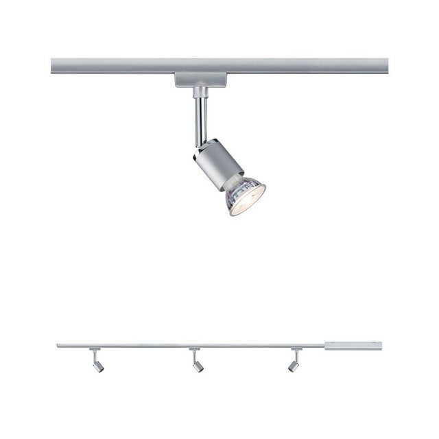 Paulmann URail LED Spot Ceiling Topa Dot 5,2W Chrom//Klar//Satin dimmbar