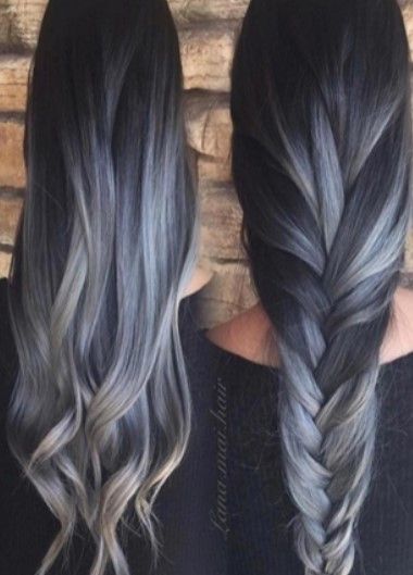 Siyah Saça Ombre Modelleri - Siyah Saça Ombre Modelleri 2019 - Moda Model