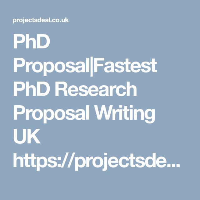 Phd research proposal writing service