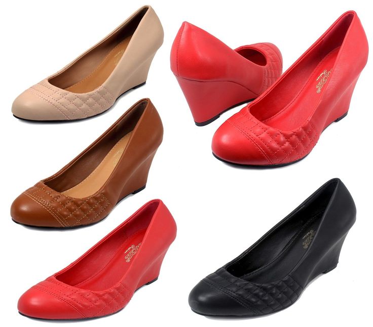 Akina-3 Fashion Pumps Casual Cute Wedges Party Prom 3" High Heel Women's Shoes Akina-3 Fashion Pumps Casual Cute Wedges Party Prom 3" High Heel Women's Shoes