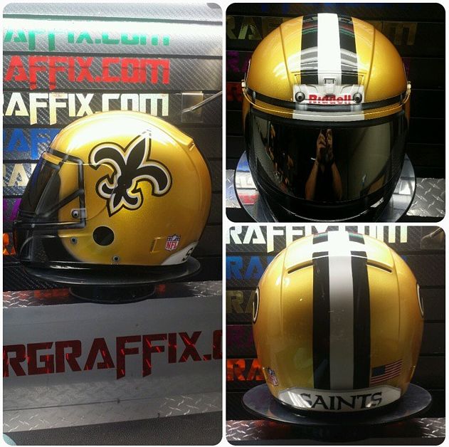 NFL Themed Motorcycle Helmets - The love of Football | Motorcycle