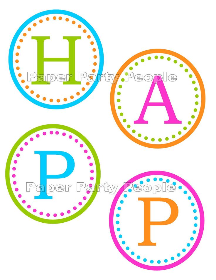 printable happy birthday signs