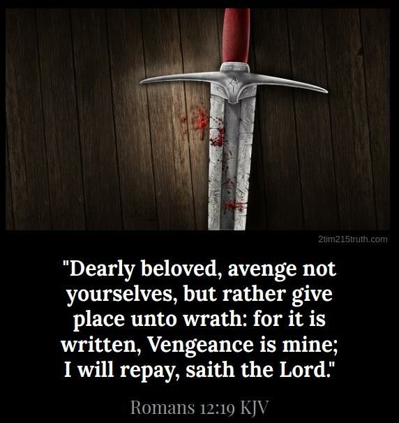 Romans 12:19 (KJV) | Word of God | Bible scriptures, Word of god ...