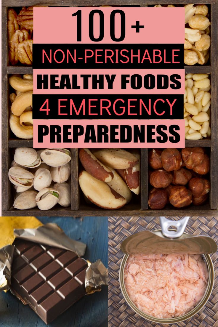Healthy Non-perishable Foods List : 100+ Emergency Food Items | Food