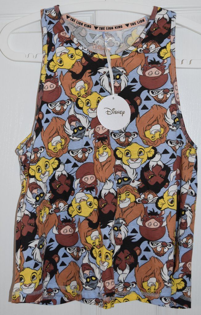 Lion King PJ T Shirt PRIMARK LOOSE FIT DISNEY Simba Sizes 4 to 20