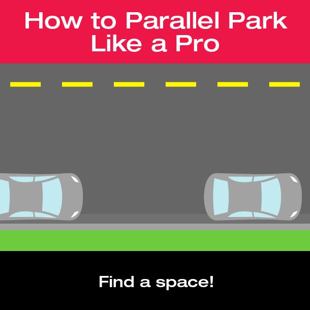 How To Parallel Park Like A Pro Gif Parallel Parking Drive