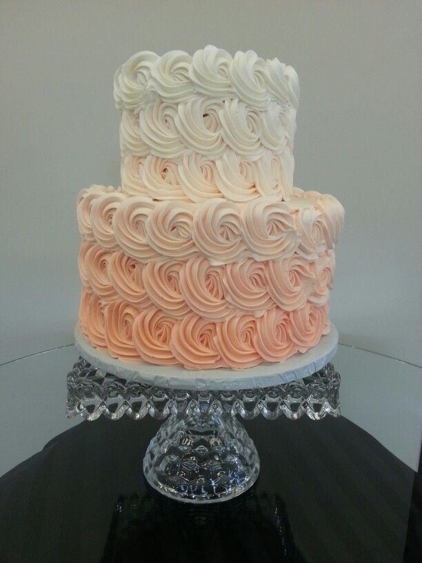 Peach And Coral Wedding Cakes Peach And Coral Wedding Cakes
