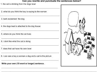 9 best punctuation worksheet images on pinterest punctuation punctuations exercise