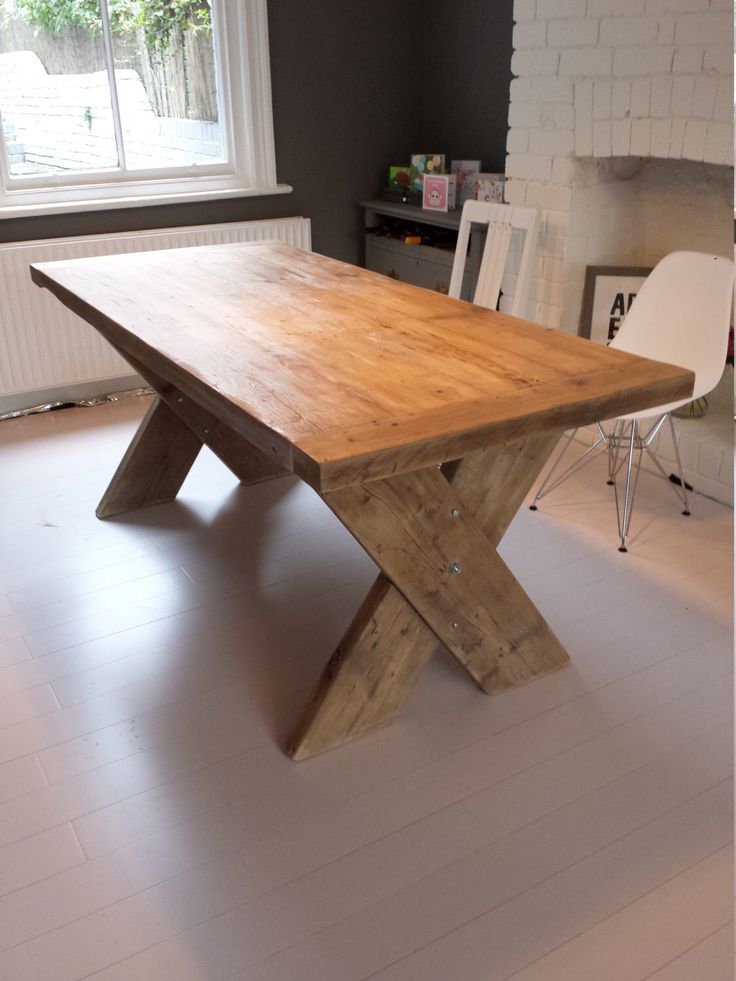 Reclaimed Wood Rustic Dining Table With Cross X Legs Kitchen Uk Diy Reclaimed Wood Rustic Dining Table With, Rustic Reclaimed Wood Dining Table Uk