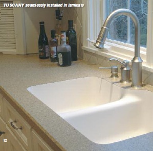 Laminate Countertop With Undermount Sink Zef Jam