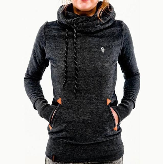 Big Tang Women Casual Hooded Pullover Drawstring Long Sleeve Checkered Sweatshirt Big Tang Women Casual Hooded Pullover Drawstring Long Sleeve Checkered Sweatshirt
