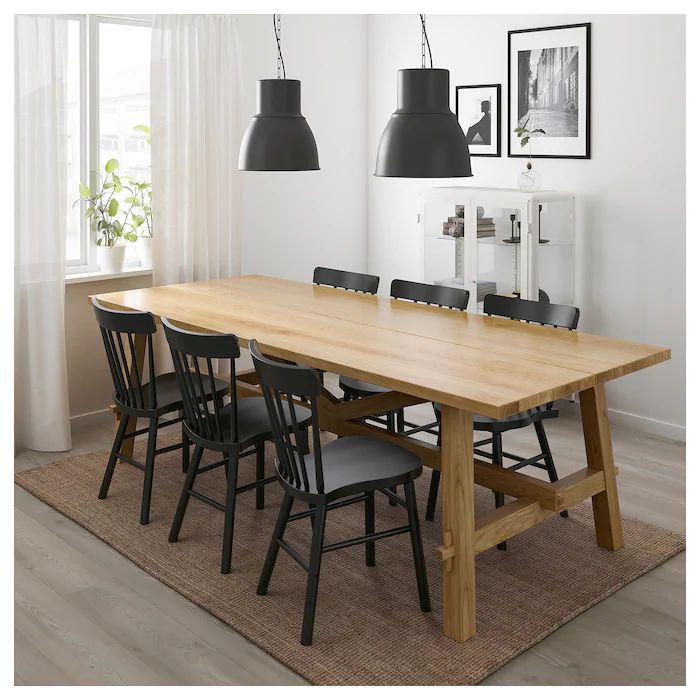 NORRARYD Eetkamerstoel, zwart - IKEA | Eetkamerstoelen ...