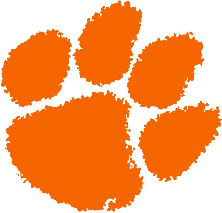 | paw ACC Clemson, Tigers Clemson tiger Logo Clemson | paw ACC Clemson, Tigers Clemson tiger Logo Clemson