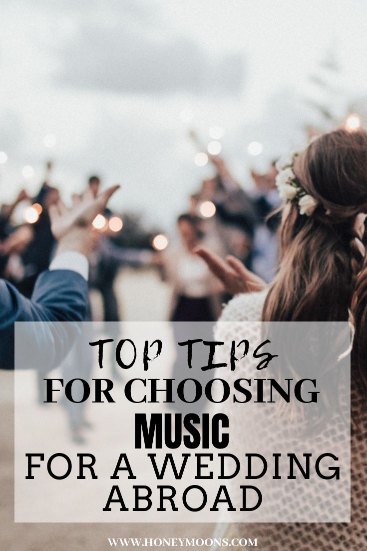 Choosing Music for a Wedding Abroad Choosing Music for a Wedding Abroad